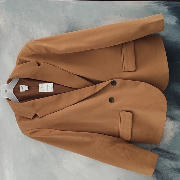 New JCREW Twill Double Breasted Blazer Size 4 - Picture 7 of 13